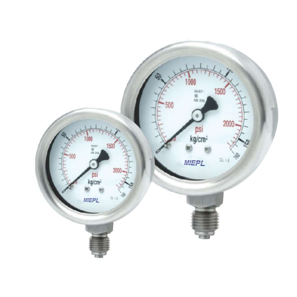 Temperature gauges  Bourdon Instruments